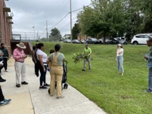 Photo from 2021 RiverSmart Homes walking tour