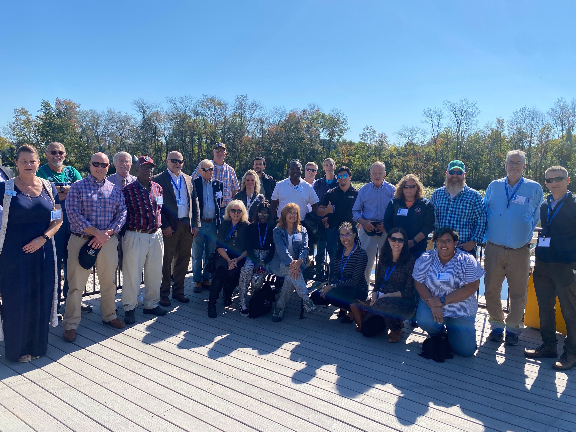 Delaware’s state and local leaders tour green infrastructure in Seaford