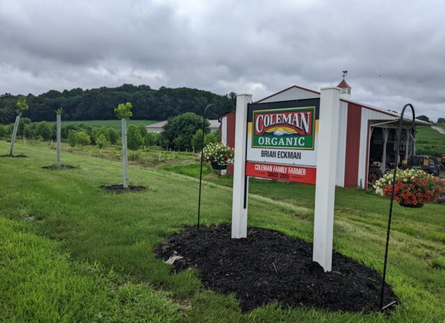 Coleman Organic, Brian Eckman, Coleman Family Farmer since 2015
