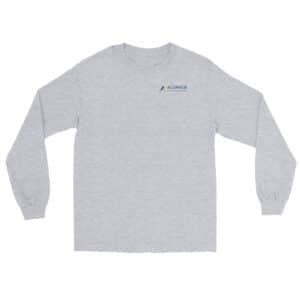 Alliance Standard Logo Long Sleeve Shirt - Grey & Light Blue