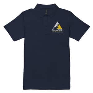 Women’s Alliance Logo Cotton Polo - Navy